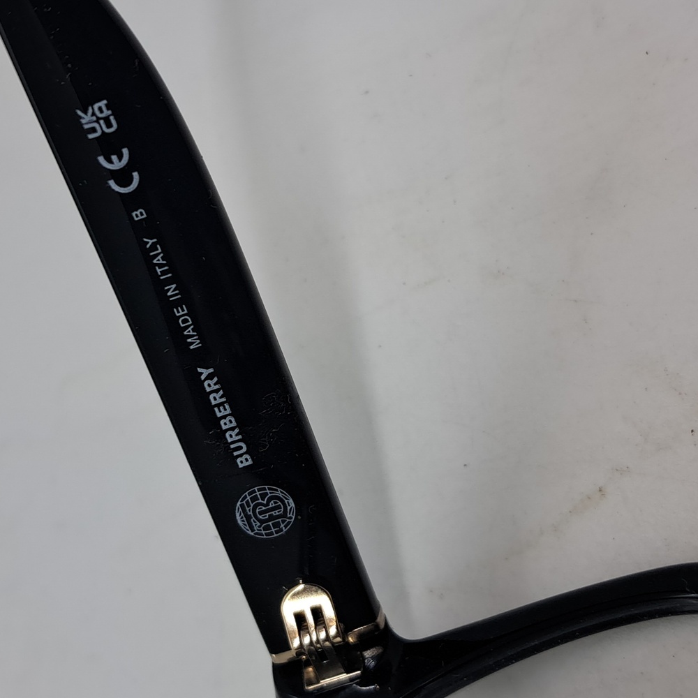 NWT RX-ABLE BURBERRY BLACK EYEGLASS FRAMES B2363 - Picture 6 of 8